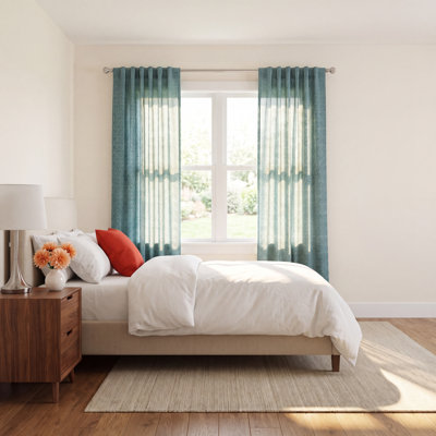 Alban Cotton Blend Curtain Panel