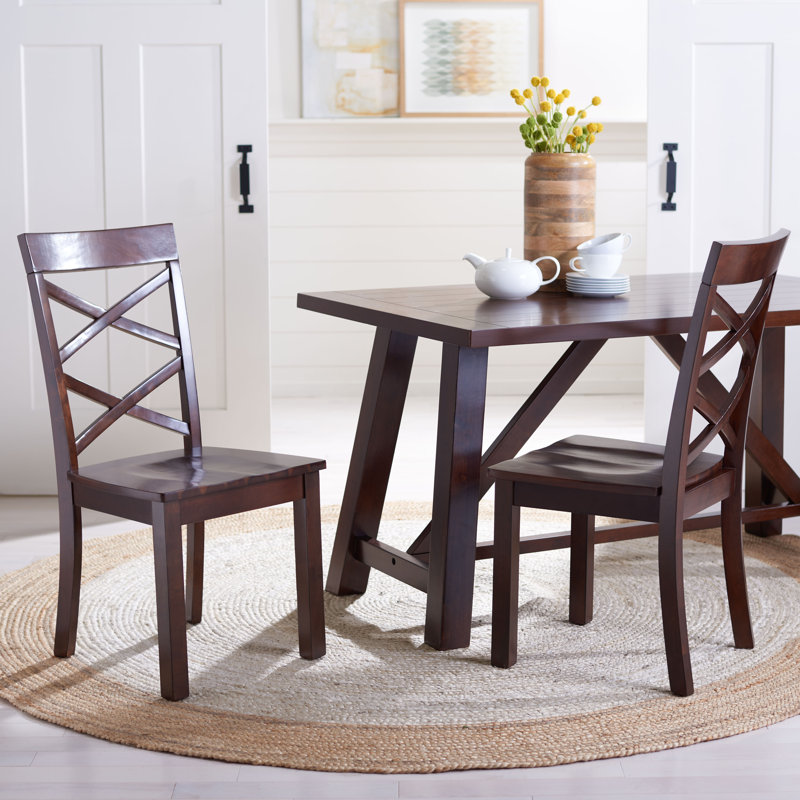 Chaise parsons 18 po Niel en brun Niel