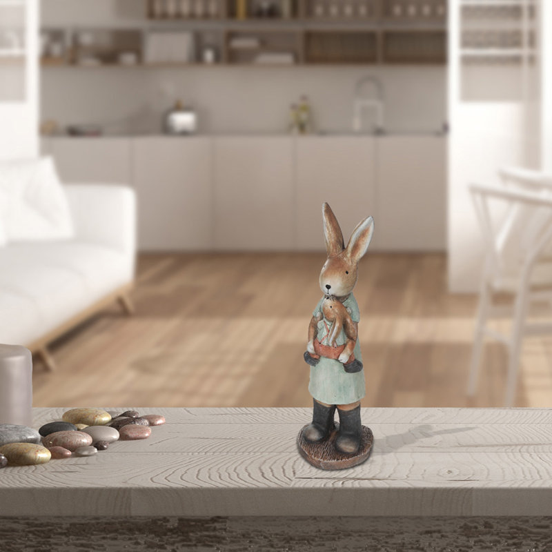 Figurine de lapin d'extérieur 21,65 po