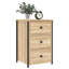 Caulkins 40cm W Iron Bedside Table-181568806-146869744