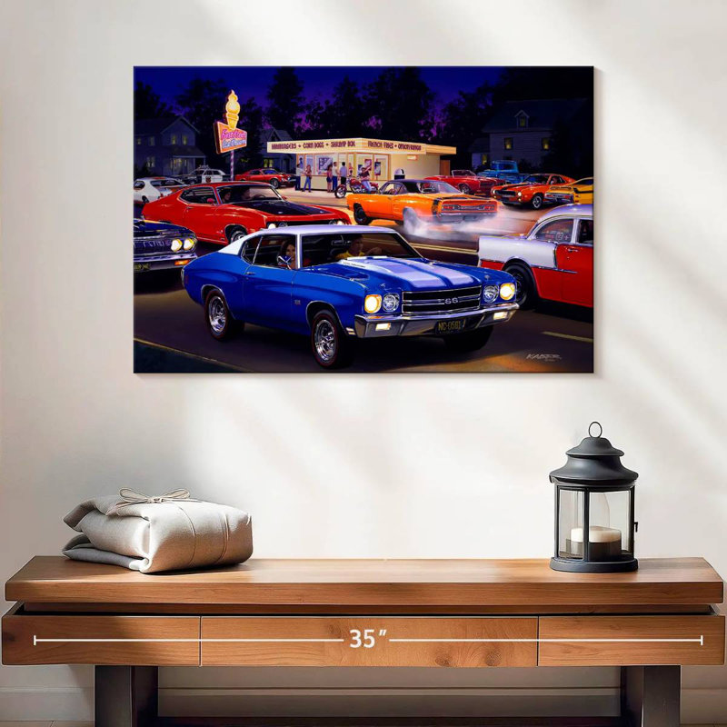 Mehar Fast Fred's, 16" H x 24" W