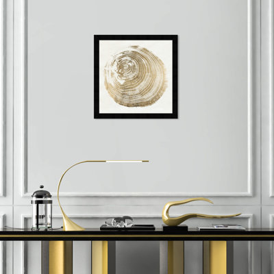 Gold Abstract Tree Iii by Oliver Gal - Print