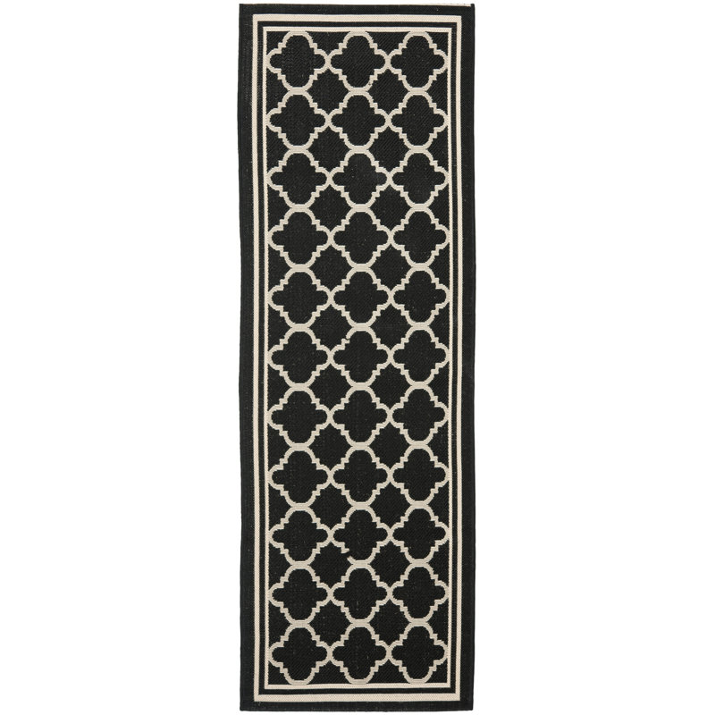 Herefordshire Performance Geometric Indoor/Outdoor Area Rug, Runner 2'3" x 10'