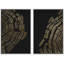 «Black Tan Ring Spiral», 2 pièces-98554591-98554592