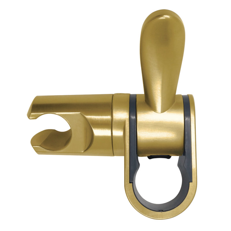 Kingston Brass Complement Hand Shower Grab Bar Bracket, Brushed Brass
