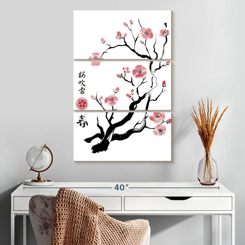 Spring Colors In Japan, H 32" x l 20"