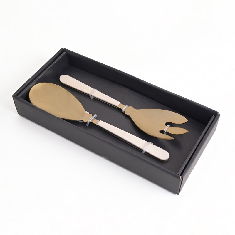 Warnick Stainless Steel Salad Servers