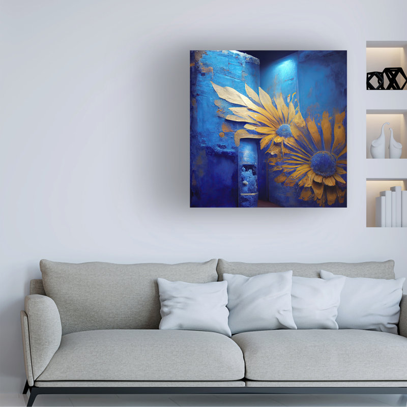Art sur toile Sasha Sun God II, H 35 po x l 35 po