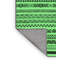 Tapis abstrait vert émeraude lavable à la machine 2268-837106033