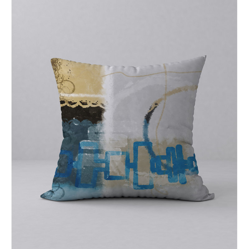 Housse d’oreiller carrée captivant et enclin, 18 po x 18 po