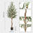 Artificial Olive Tree 7FT(84In) Tall Faux Silk Olive Trees