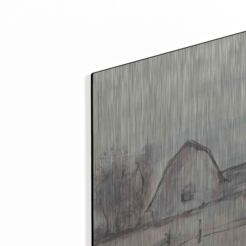 «Barn VIII» par Chris Paschke, H 12 po x l 12 po