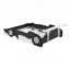 Lit plateforme en forme de voiture de course avec roues, durable et sécuritaire, disponible en plusieurs tailles et couleurs-2074786990-2074786989