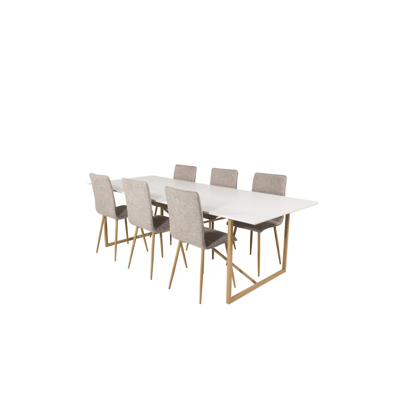 Bledsoe 6 - Person Dining Set