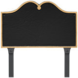 Hillsdale 1-Line Lawn Address Sign