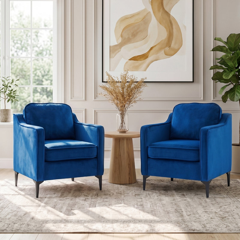 Single Armchair, Blue
