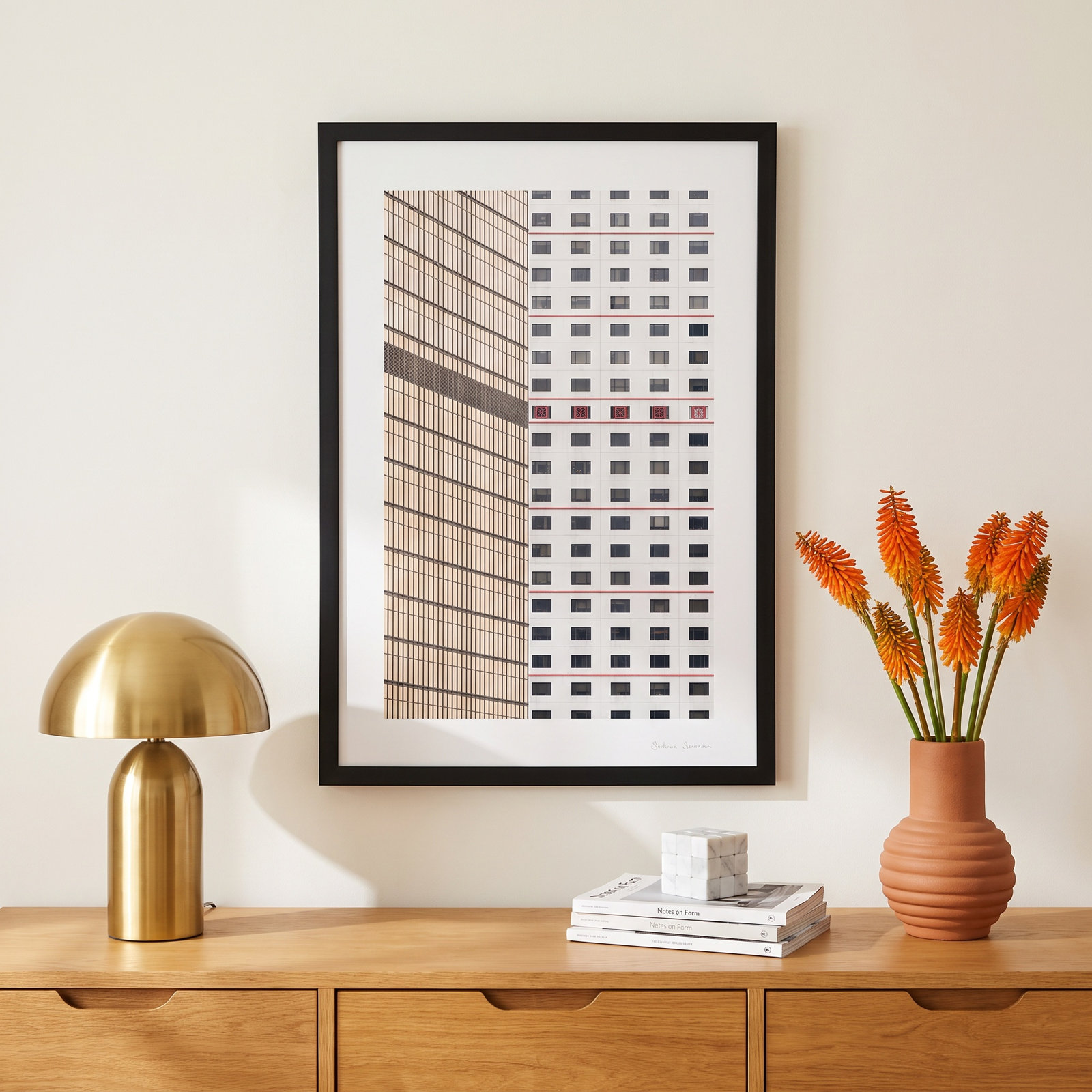 Loui "Hong Kong 1" Photo Print, Black, 38" H x 26.5" W x 1.25" D