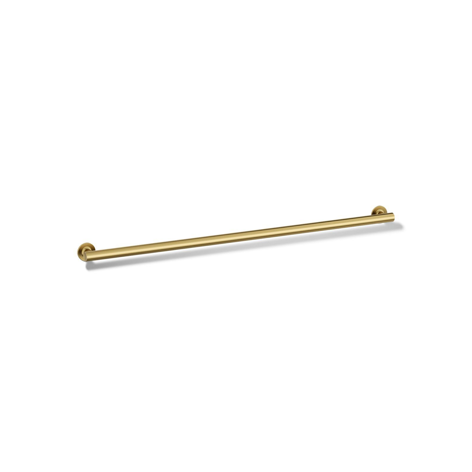 Purist Grab Bar, 42"W, Vibrant Brushed Moderne Brass