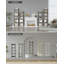 Bookcase, 5-Tier Bookshelf, Narrow Bookcase Shelving Unit for Living Room, Office, Sturdy, Bedroom, 24 x 40 x 160 cm, Industrial -1008038633