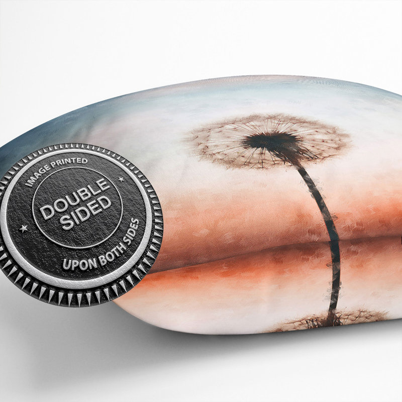 Floral Square Throw Cushion, 55cm H x 55cm W x 20cm D