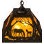 Rustic Lodge 2 - Light Pendant-125243573-125243575