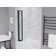 ANZZI Accordion-Style 56-in. x 33-in. Reversible Design 4-Panel Bathtub Shower Door with Frame and Hardware