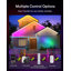 Guirlande lumineuse néon intelligente d'extérieur Lumary de 5 m (16,4 pi), RGBAICW, flexible, aux couleurs changeantes, étanche IP65, idéale pour les allées, avec des modes d'ambiance personnalisables. Compatible avec Alexa et Google Assistant. Fonctionne avec les couleurs RVB, blanc chaud et blanc froid.