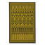 Tapis brun tissé à motif traditionnel lavable Mosso-1970323780