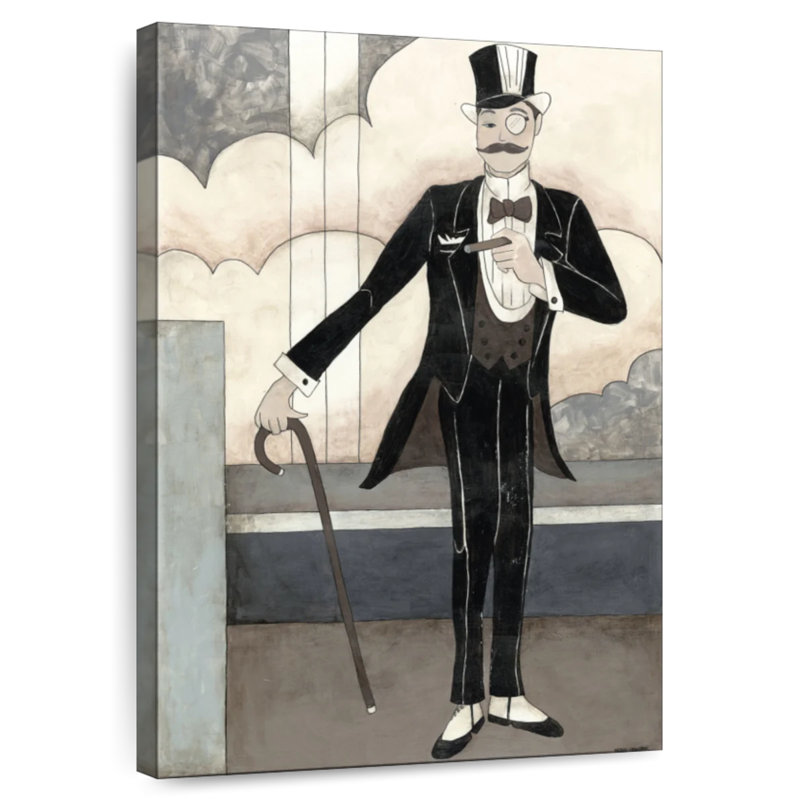 Shuttleworth Art Deco Gentleman, 24" H x 16" W