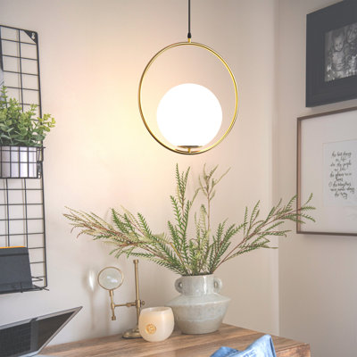 Estevanell 1 - Light Unique/Statement Round Pendant Light