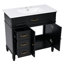 Meuble-lavabo simple 36 po avec plateau en céramique-153222390-153222391