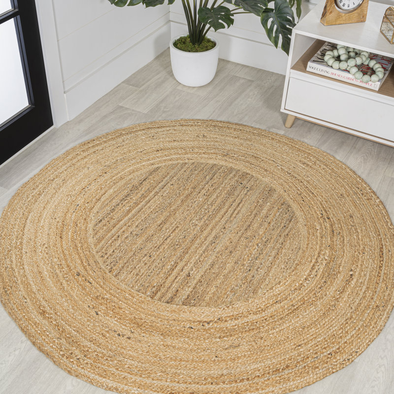 Tapis naturel Adwin Harmony, Rond 4 pi 1 po
