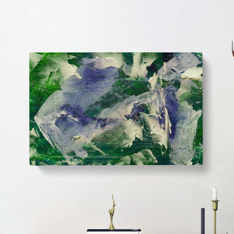 Abstract Art Painting Vol.184 by S.Johnson - Wrapped Canvas Painting, 50cm H x 76cm W x 3cm D