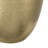 D15x26" Round Aluminum Sheet Gold Table Lamp with White Fabric Shade-194089107-161166366