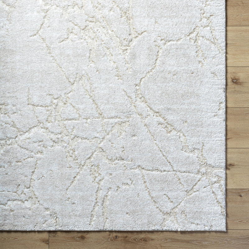 Esam Abstract Indoor Rug, Rectangle 5'3" x 7'