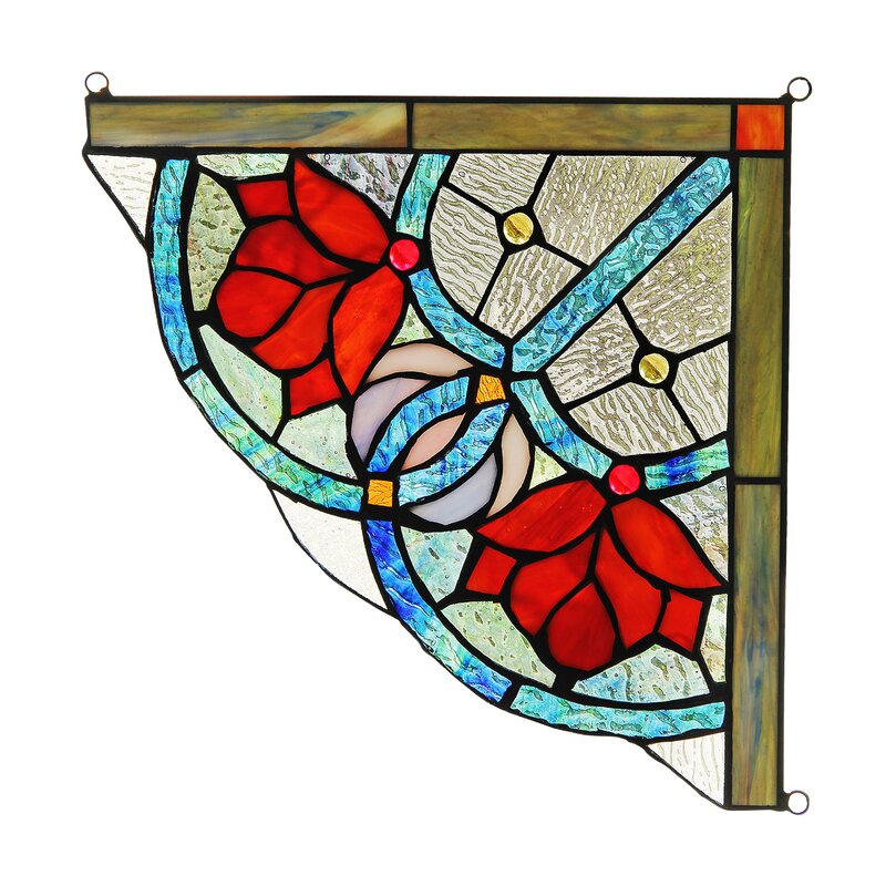 August Grove® Floral And Plants Window Panel & Reviews | Wayfair