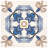 Toscana 7-7/8 In. X 7-7/8 In. Porcelain Floor And Wall Tile
