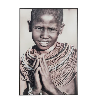 Ajayla Boy 1 Piece Single Picture Frame Wall Art