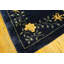 Minimalist Open Field Antique Chinese Navy Blue Room Size Peking Rug