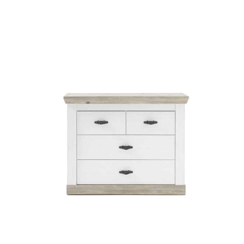 Abbotsford 107cm W 4 - Drawer Chest of Drawers
