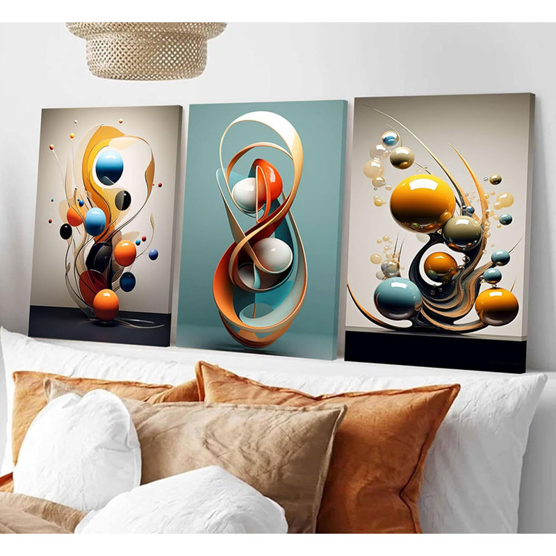 3 Piece Wrapped Canvas Print