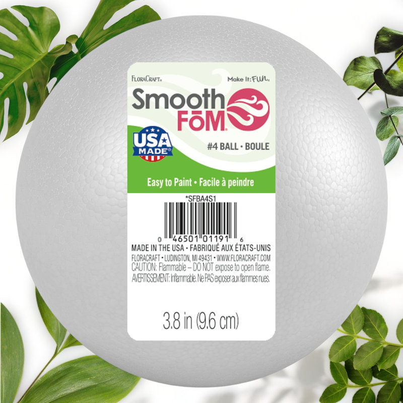White Foam Ball