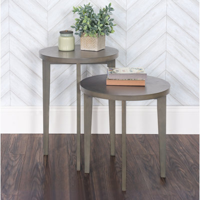 Gina Solid Wood Nesting Tables