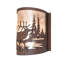 1 - Light Flush Mounted Sconce