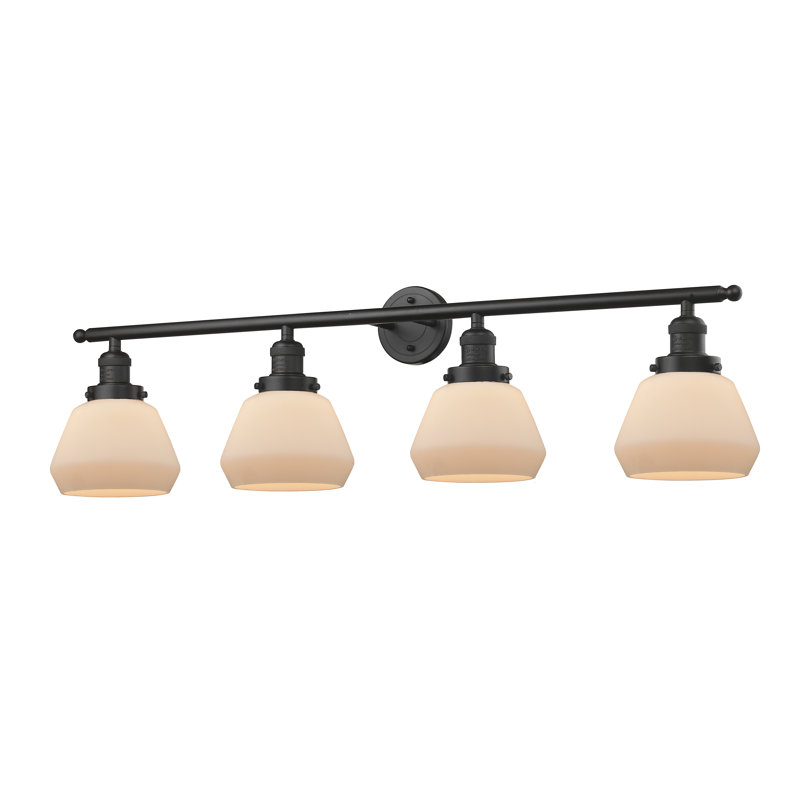 Reyhani 4 - Light Dimmable Vanity Light, Oil Rubbed Bronze, Smoke