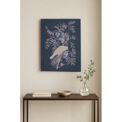 American Crow (Planche 156) Marine — Portrait en métal