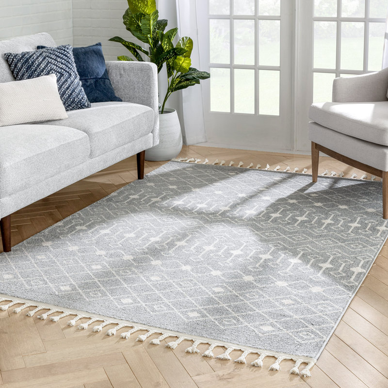 Serenity Geometric Synthetic Area Rug, Rectangle 120 x 160cm