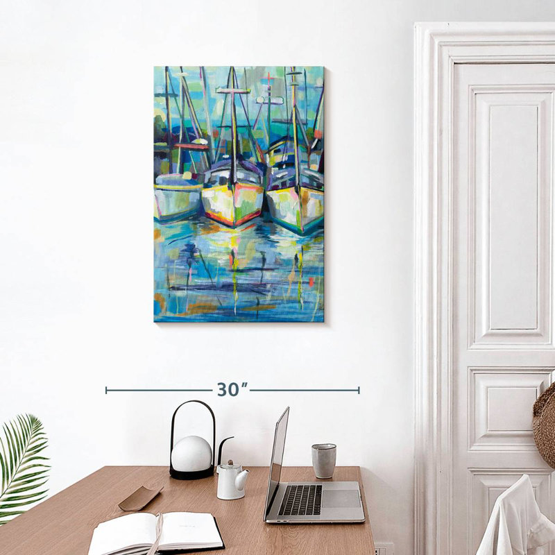 Mehar Morning Dock, 30" H x 20" W