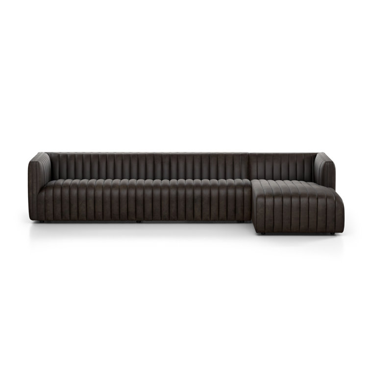 Brandt 2 - Piece Leather L-Sectional