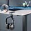 VIVO Metal Clamp-on Desk Hook Leg Clamp, Under Desk Accessory Holder (MOUNT-HLC1)